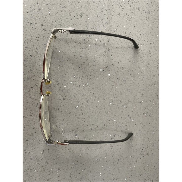 Valentino Eyeglasses Frames Only 5650/U 06CD 54-18-130 Silver Black Italy - Picture 2 of 14